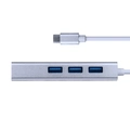 Hub Usb-C Tipo-C Para USB 3.0 + Rj45 1000Mbps Gigabit Vinik - HC-4RJ