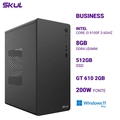 Computador B300 Core I3 9100f 3.6ghz Memória 8gb Ddr4 Ssd 512gb Gt 610 2gb Fonte 200w Windows 11 Pro
