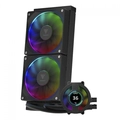 Water Cooler Gamdias Chione 240MM ARGB Display LCD - P3-240U