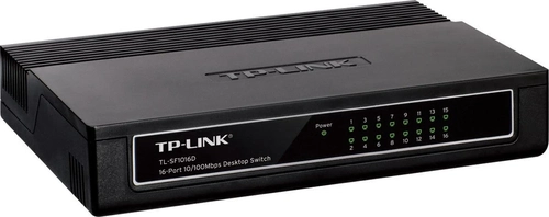 Switch de Mesa Tp-link de 16 Portas - 10/100mbps - Tl-sf1016d