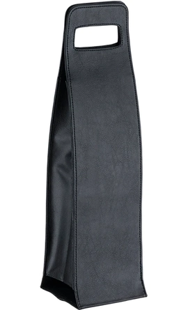 Bolsa Porta Garrafa Preto - 1 Garrafa