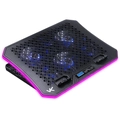 Base para Notebook Snow Rgb - Ate 19 - 6 Fans - Com Controlador e Suporte P/ Celular - Cn200