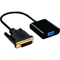 Conversor DVI-D 24+1 para VGA Preto - XC-ADP-34