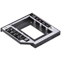 Adaptador Caddy para Hd Ou Ssd Gaveta Dvd Notebook Sata 12.7mm Ac-127