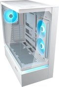 Gabinete Gamer Cougar CFV235, Mid-Tower, Vidro Temperado, 2 Fans ARGB, USB-C 20Gbps, Branco - 382DA40.0002