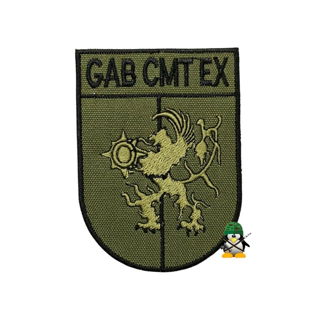 Distintivo de Organização Militar Bordado - DOM - Baixa Visivilidade (Gab Cmt Ex)
