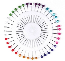 Alfinete Cabeça Colorida (Unidade Disco)