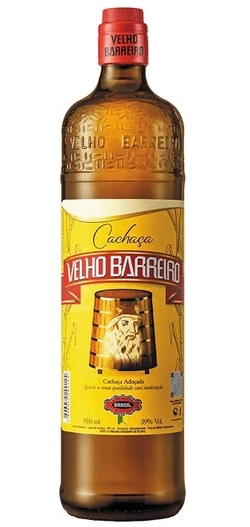 Cachaça Adoçada Velho Barreiro 910ml