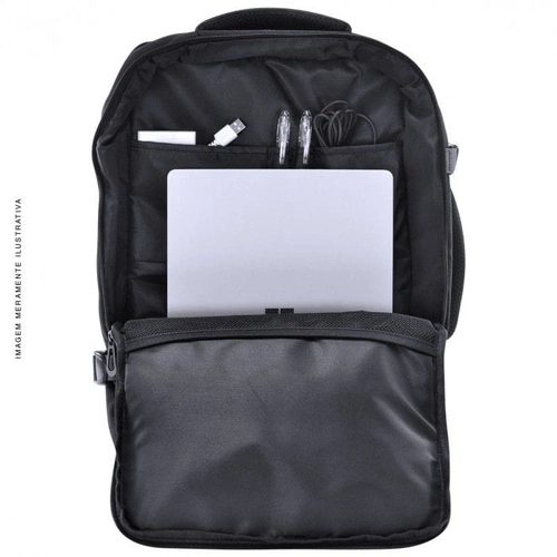 Mochila Pcyes TravelTech para Notebook até 15,6 Preto - TB-2