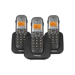 TELEFONE SEM FIO TS 5123 (PRETO) - INTELBRAS