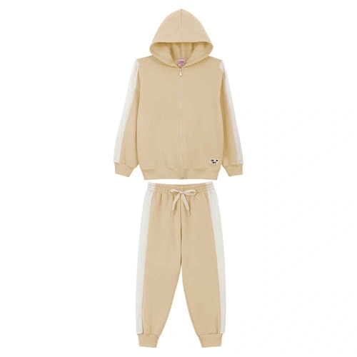 Conjunto Jaqueta e Calça em Moletom Lik Kids - Feminino