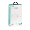 Carregador de Parede 20w Com 1 Saida Tipo c 12v - Branco