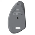 Mouse Vinik Sem Fio Recarregavel 2.4 Ghz Vertical Ergonomico Power Fit Cinza Usb - Pm300
