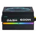 Fonte Gamer Dash 600w Preto Com Fan Led Rgb - Vfg600wpr