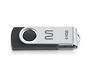 Pen Drive 64gb Twist2 Preto/prata Pd590
