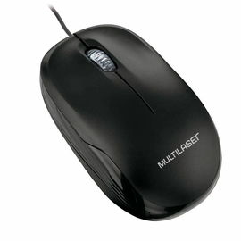 Mouse Box Óptico Com Fio Usb 1200dpi Mo255 Preto