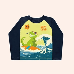 Camiseta Manga Longa Moda Praia Fakini Masculino