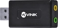 Adaptador Placa de Som Usb 7.1 Canais Virtual Ausb71