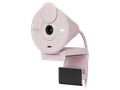 Webcam Logitech Brio 300, Full HD, Rosa - 960-001446