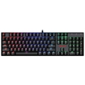 Teclado Mecânico Gamer Redragon Mitra RGB Switch Outemu Brown ABNT2 Preto - K551RGB-1