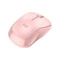 Mouse Sem Fio Logitech M220 Silencioso Ambidestro Rosa - 910-006126