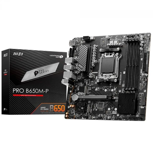Placa Mãe AM5 MSI B650m-p Pro Ddr5