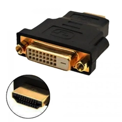 ADAPTADOR DVI FEMEA X HDMI MACHO GOLD SMART