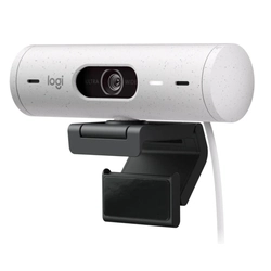 Webcam Logitech Brio 500 Branca Full Hd - 960-001426