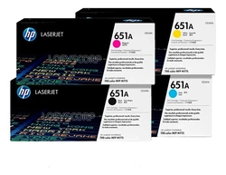 Hp Toner 651a Ce340a/ce341a/ce342a/ce343a - Kit 4 Unidades