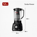 LIQUIDIFICADOR MONDIAL L99 3 VELOCIDADE TURBO 220W