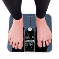 Balança Digital Bioimpendância Corporal Inteligente Bio Plus Preta