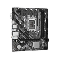 Placa Mãe Asrock H610m-hvs/m.2 R2.0 Lga1700 2xddr4 3200 Dimm 64gb 4xsata3 2xusb3.2 4xusb2.0 Rede Giga 1xm.2/key m 1xhdmi