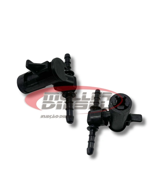 CONEXÃO DE RETORNO TEE PARA INJETOR PIEZO BOSCH - IVECO DAILY E AMAROK 2.0 02-07-114 OMS