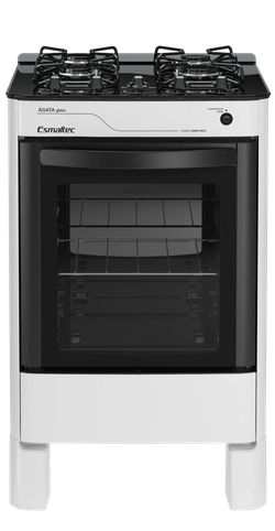 FOGAO ESMALTEC AGATA GLASS 4 BCS MESA DE VIDRO