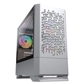 Gabinete Gamer Cougar MG140 AIR RGB, Mini Tower, Vidro Temperado, mATX, White, Sem Fonte - 385JM80.0002