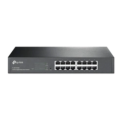 Switch 16 Portas Tp-link Tl-sg1016d Gigabit 10/100/1000 Mbps Rack/desk