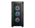 Gabinete Gamer Cougar DUOFACE PRO RGB, Vidro Temperado, E-ATX, 4x Fans ARGB, Preto, 385AD10.0001
