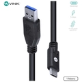 Cabo Vinik Usb-C Tipo-C Para USB V3.2 Gen1 5gbps 1 Metro C32UAM-1 - 31446