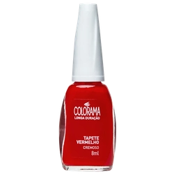 Esmalte Cremoso Colorama Tapete Vermelho 8ml