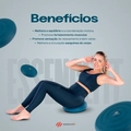 Almofada Disco de Equilíbrio Exercícios Fortalecimento Inflável