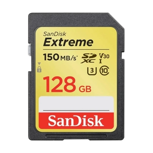 Cartão de Memória SanDisk Extreme 128gb