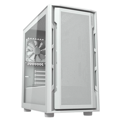Gabinete Gamer Cougar, Uniface Mini, Lateral de Vidro, Mini-Tower, 1x Fan, White - 3855C90.0002