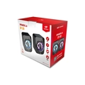 Caixa de Som C3tech USB 2.0 com Led - SP-L50BK