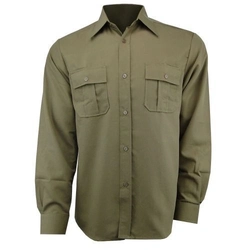 Camisa Social Bege (Manga Longa) Exército Brasileiro