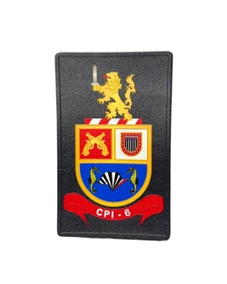 Brasão emborrachado CPI 6-  Retangular