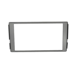 Moldura Fiamon 2 Din Hyundai Santa Fé 07/ 13 Prata