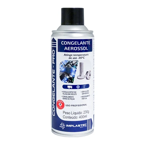 Congelante Aerossol Pro Implastec 400ml 230g