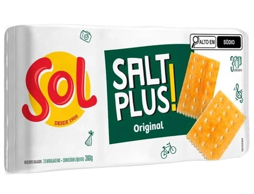 Bolacha Salt Plus Original 360g