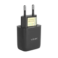 Carregador de Parede Vinik 20w Com 1 Saida USB-C Tipo-C 12v 1.67a Preto