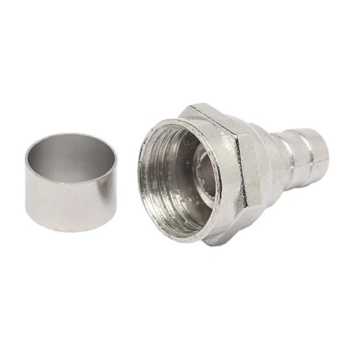 Conector Especial f Anel Rg-6 Crimpar